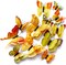 24/48 Pieces of Butterfly Wall Decor, 3D Butterflies Stickers with Magnets for Party Décor (Gold, 24)